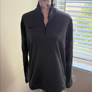 Nike Black Quarter-Zip Top